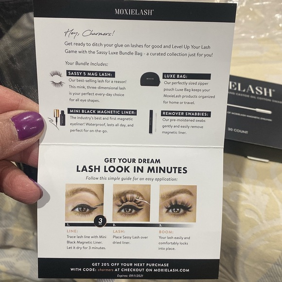 💕NEW!!! MOXIELASH MAGNETIC EYELASH KIT💕 - Picture 6 of 6